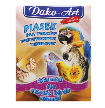 Dako-Art Piasek dla ptaków egzotyznych mineralny